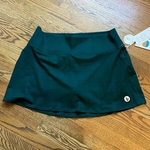 Vuori Dark Green Skirt